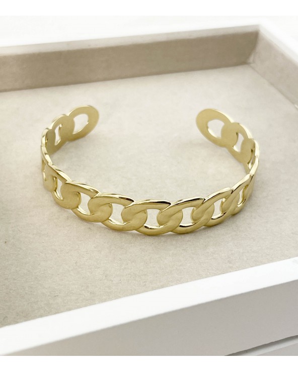 Manchette acier chirurgical - Bijoux tendance - Paloma Bijoux