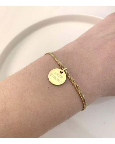 Bracelet Bénédicte en acier inoxydable - Paloma Bijoux - 2022