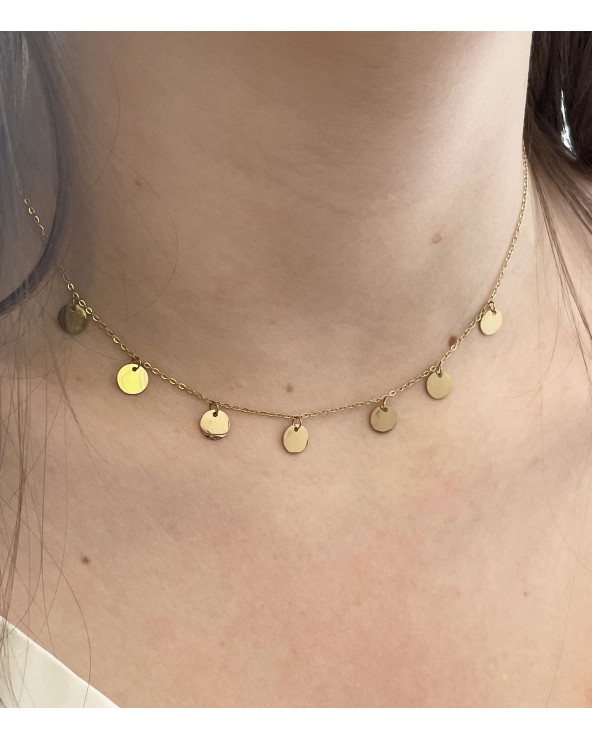 Collier acier chirurgical - Paloma Bijoux - Bijoux tendance