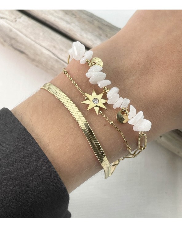 Bracelets en acier inoxydable - Bijoux tendances