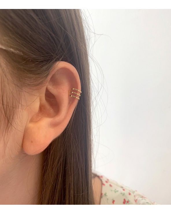 Mono boucle d oreille Helix Thais Acier inoxydable Paloma Bijoux