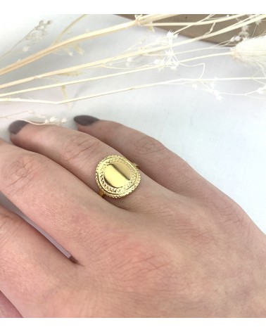 Bague célia en acier inoxydable - Paloma Bijoux - 2022