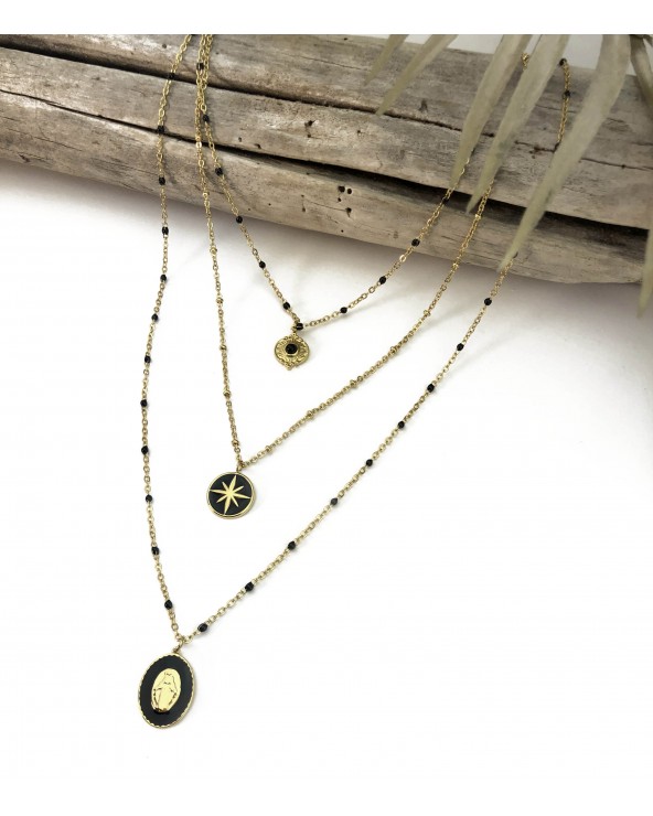 Collier Mary en acier inoxydable - Paloma Bijoux - 2022