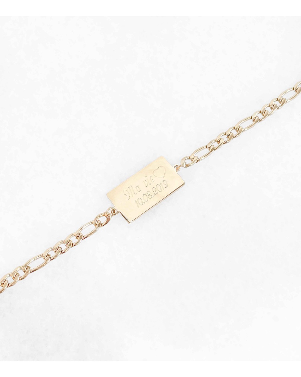 Paloma bijoux - Collier médaille étoile à personnaliser