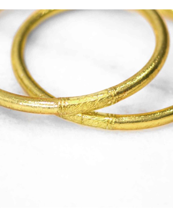 Bracelet bouddhiste - doré - argenté - cuivré - Champage -  tendance - mantra - printemps - été - bijoux -