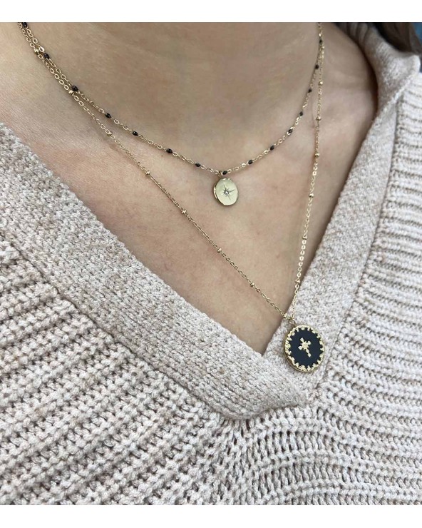 Collier Clémence en acier inoxydable - Paloma Bijoux - 2022