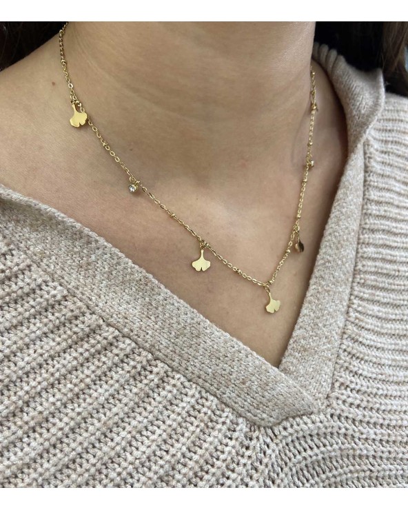 Collier Debora en acier inoxydable - Paloma Bijoux - 2022