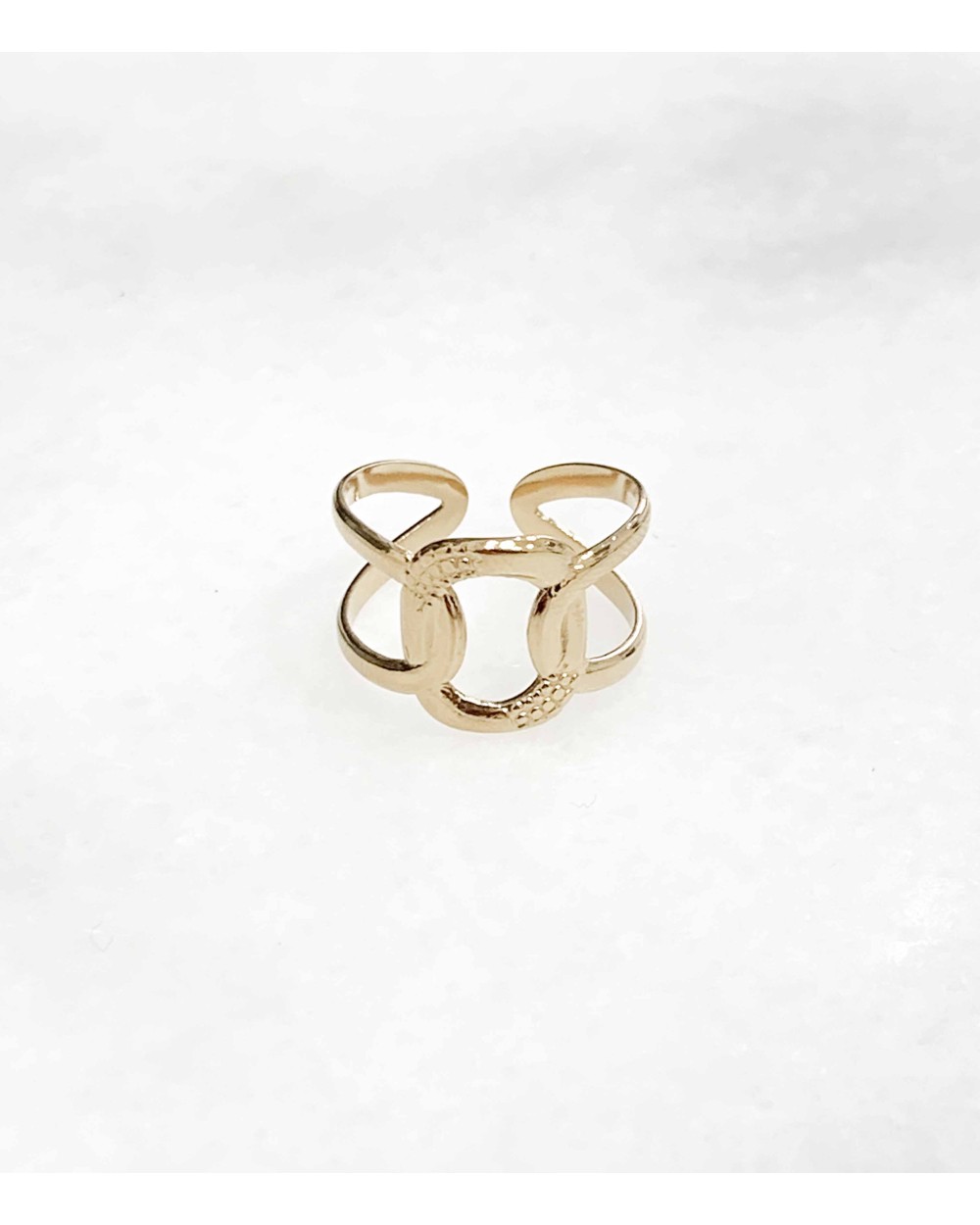 Bague Lova en acier inoxydable - Paloma Bijoux - 2022
