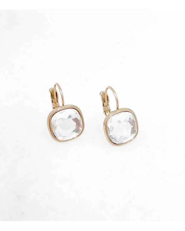 Boucles d'oreilles Fantine - cristal de verre - Paloma Bijoux - Bijoux tendance 2022 - Nouveauté