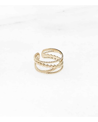 Bague Lucie en acier inoxydable - Paloma Bijoux - 2022
