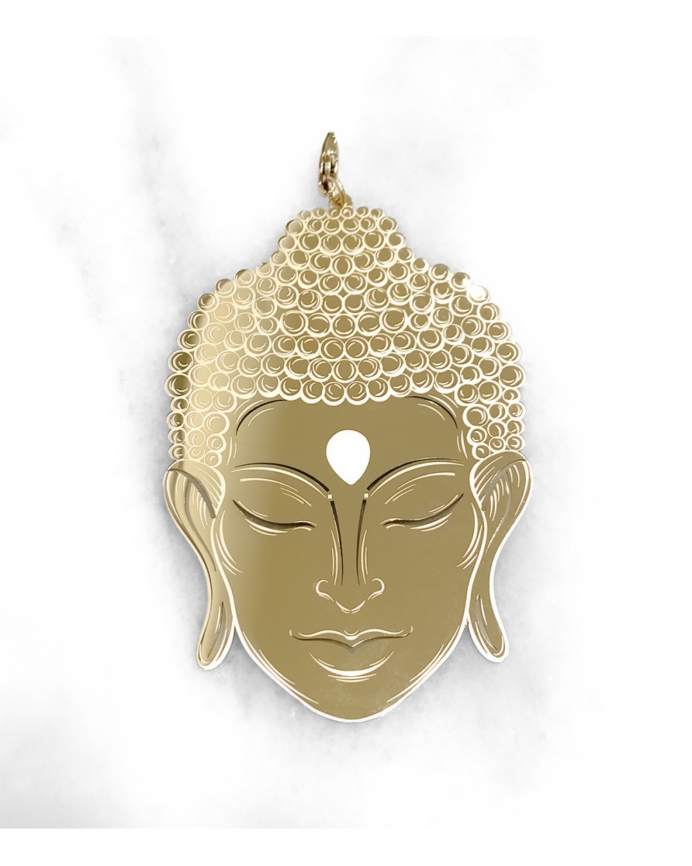 Pendentif Bouddha En Plaqué Or - Neuf Avec étiquettes OxcmoBijoux - Bijou Spirituel