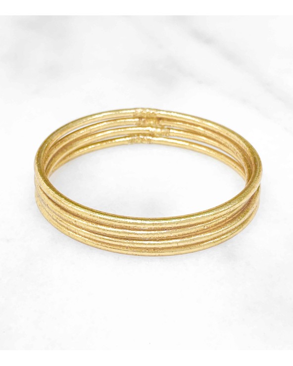 Bracelet bouddhiste - fin - doré - argenté - cuivré - Champage -  tendance - mantra - printemps - été - bijoux -
