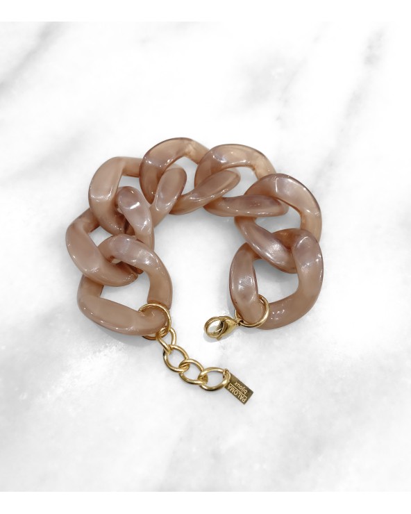 Bracelets acrylique avec 6 déclinaisons de couleurs - Paloma Bijoux