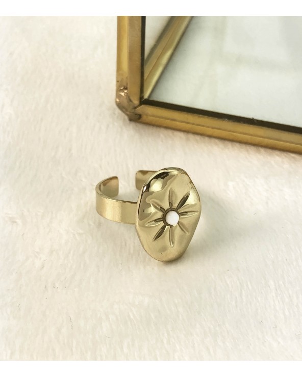 Bague Dorie en acier inoxydable - Paloma Bijoux - 2022