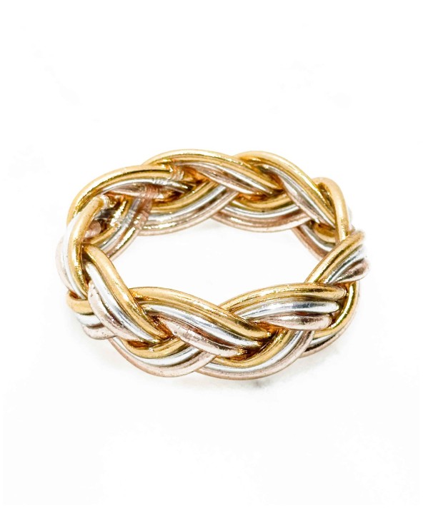 Bracelet bouddhiste - maxi tressé - multicolore - pastel -  tendance - printemps - été - bijoux