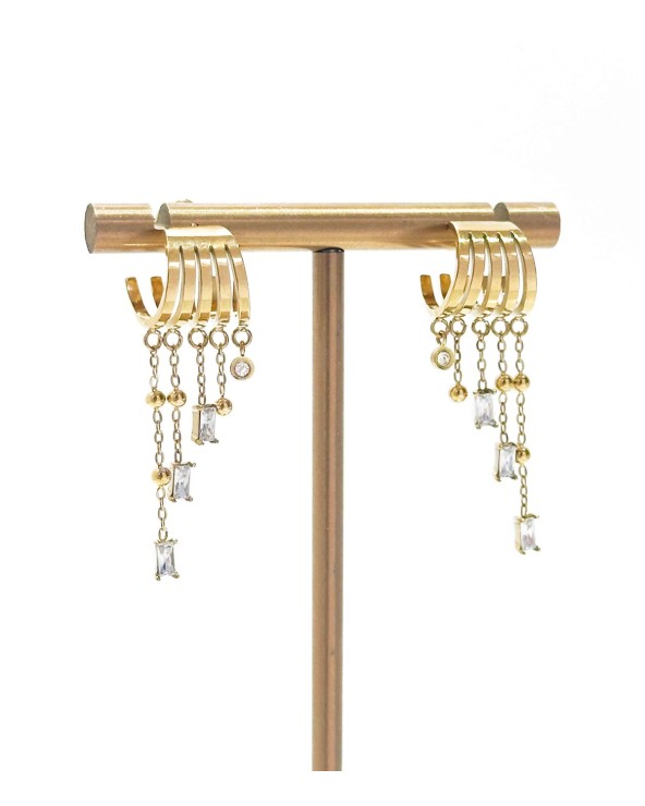 Boucles d'oreilles - créoles - pendantes - brille - larges - petites - paloma bijoux