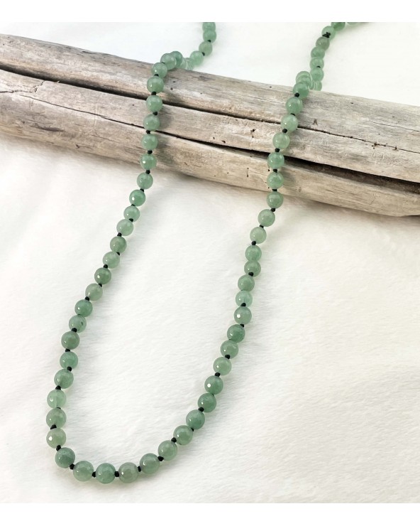 Sautoir pierres naturelles - Aventurine