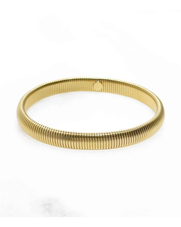 Bracelet - maille souple - jonc - élastique - accordéon - paloma bijoux