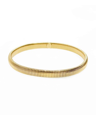 Bracelet - maille souple - jonc - élastique - accordéon - paloma bijoux