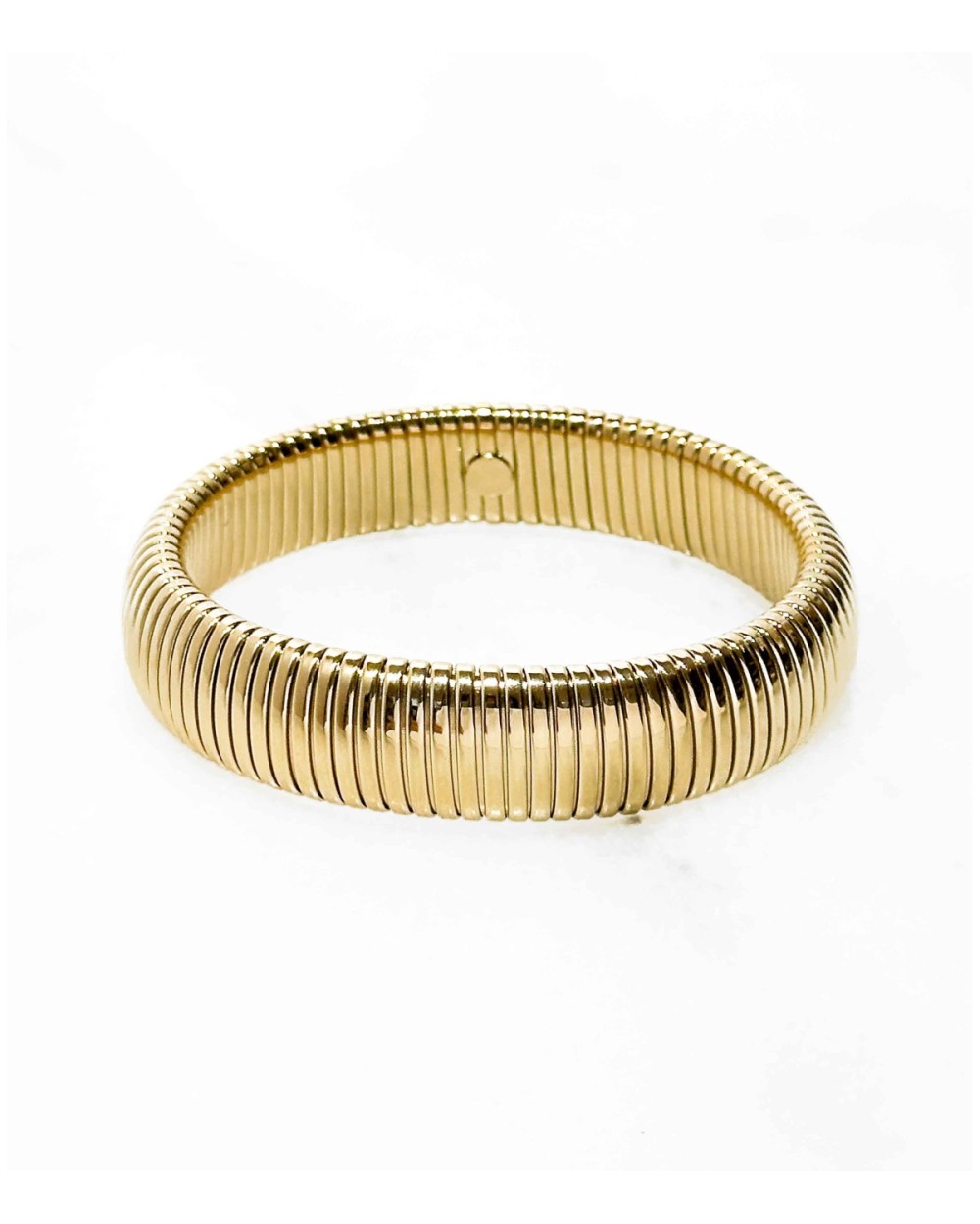 Bracelet - maille souple - jonc - élastique - accordéon - paloma bijoux