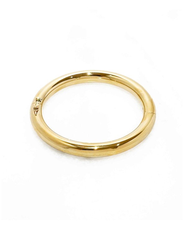 Bracelet - jonc - ouvert - rond - doré - argenté - paloma bijoux